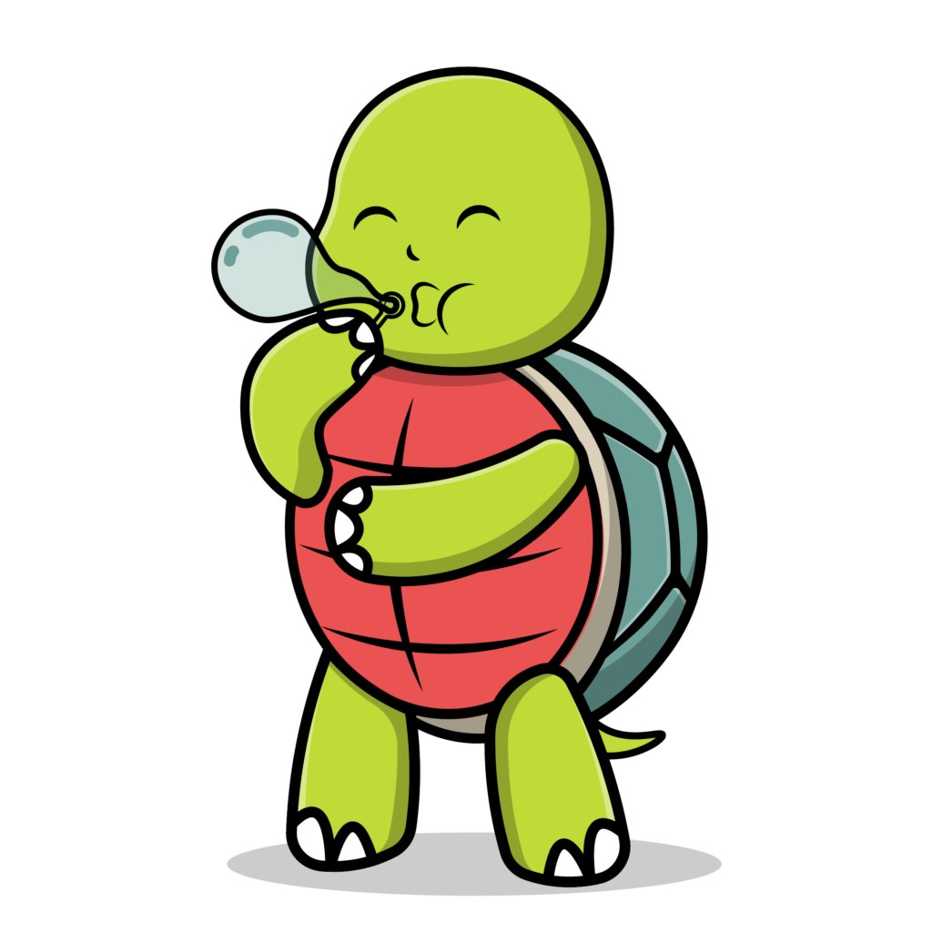 Mascot-Blowing-Bubbles